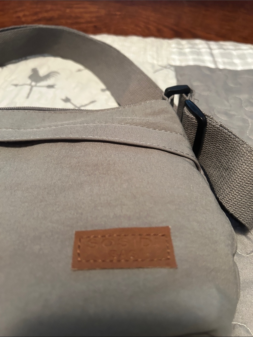 Gray Crossbody Bag - Picture 5 of 12